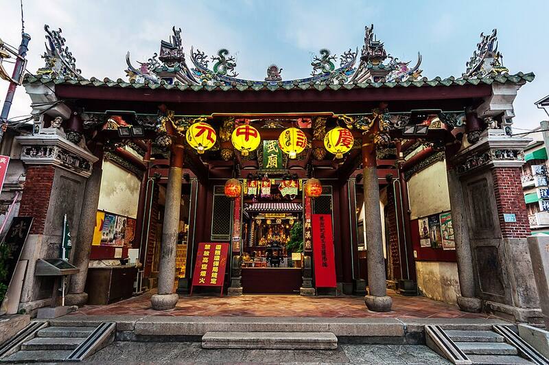 祀典武庙：祀典武庙门面