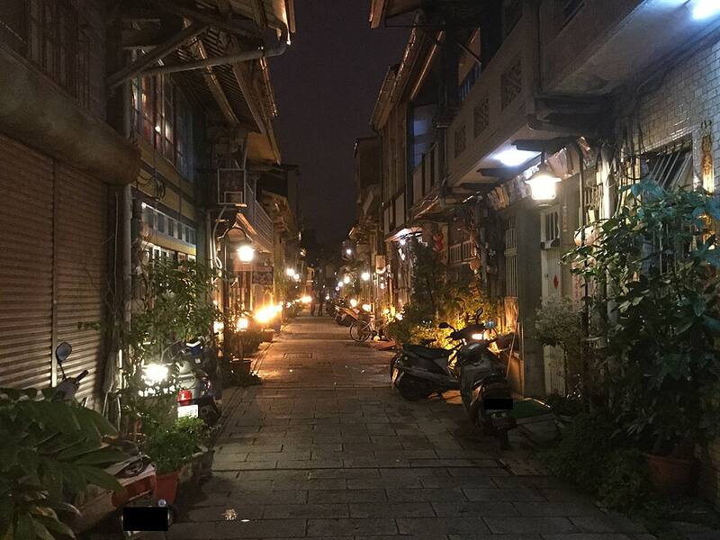 神农街：夜晚的神农街